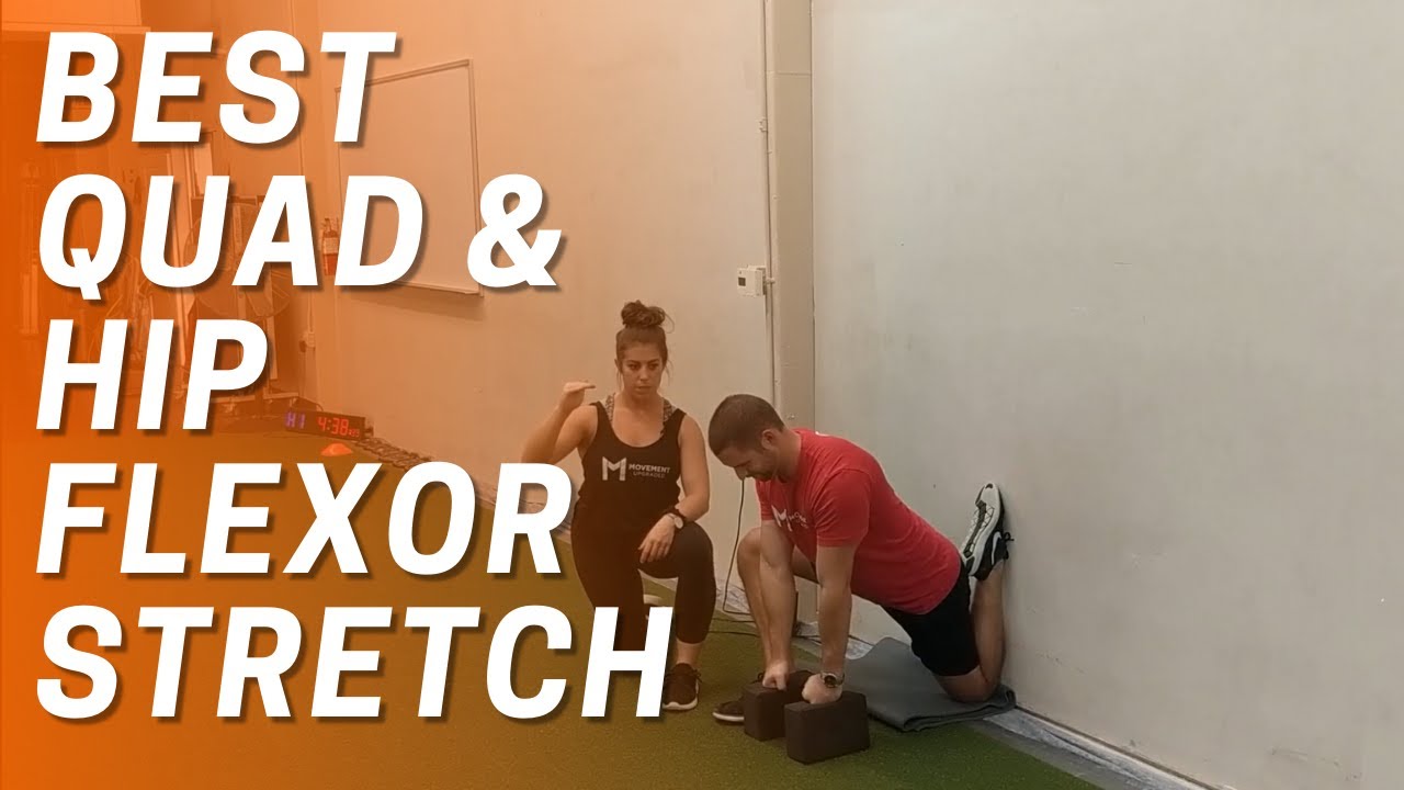 Best Quad & Hip Flexor Stretch EVER - Couch Stretch With PAILs & RAILs