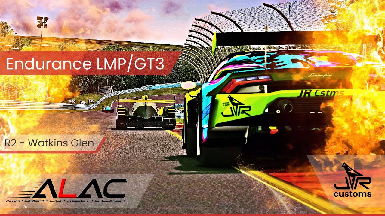 ALAC Transmisja | Mini Endurance LMP/GT3 | R2 Watkins Glen | Sezon II