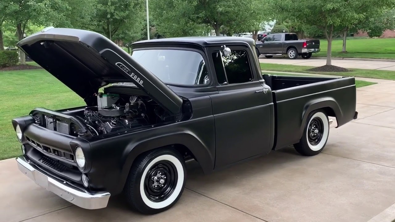 1957 Ford F100 - For sale at www.bluelineclassics.com
