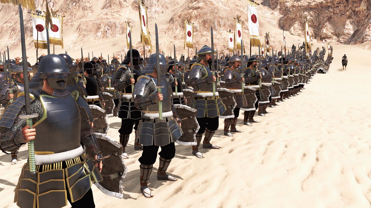 500 Samurai vs 500 Roman Legionaries &ndash; East vs West Showdown in Bannerlord