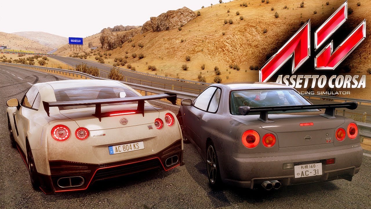 ÇİFT EKRAN AÇILI ASSETTO CORSA GAZLAMASI •• Ft.GazozcuTv