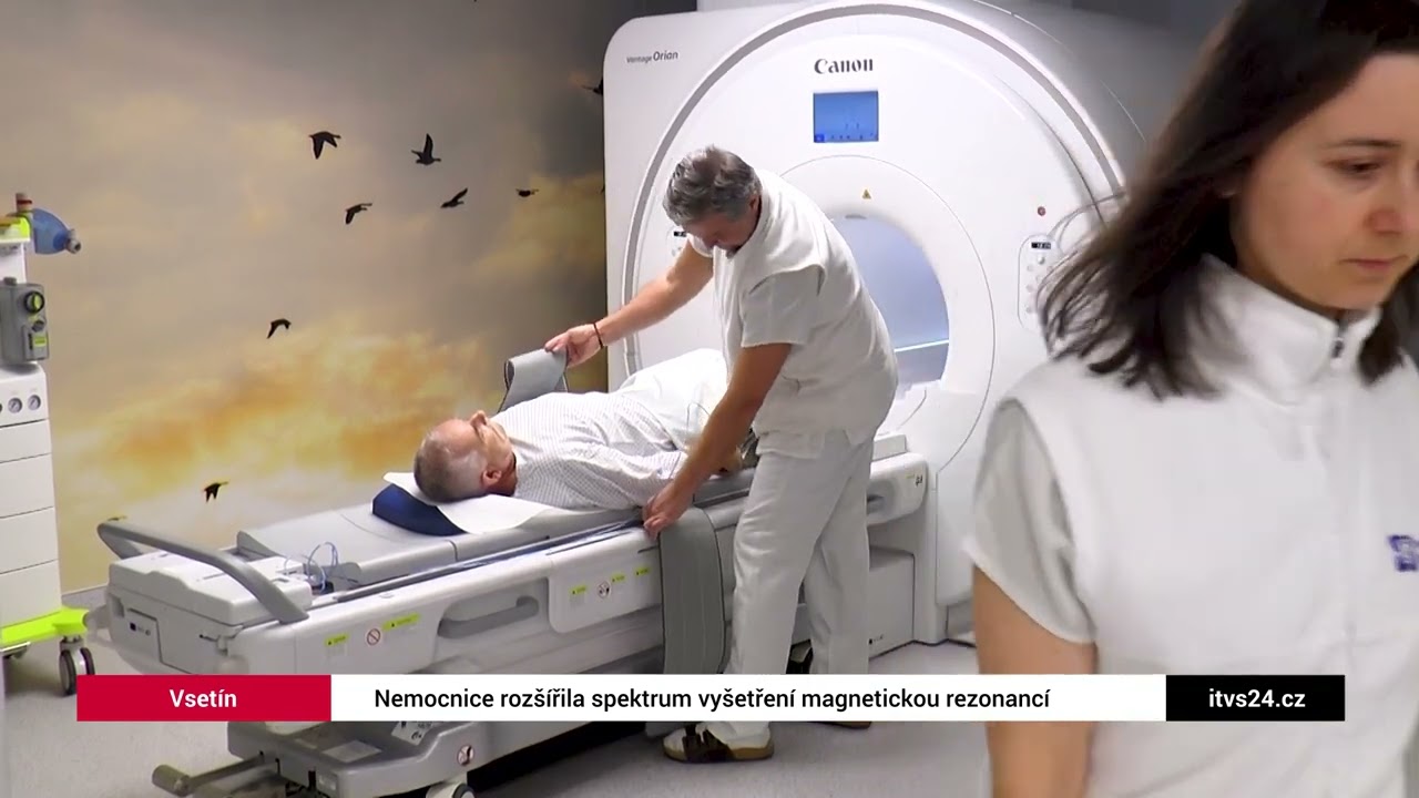Vsetínská nemocnice rozšířila spektrum vyšetření magnetickou rezonancí