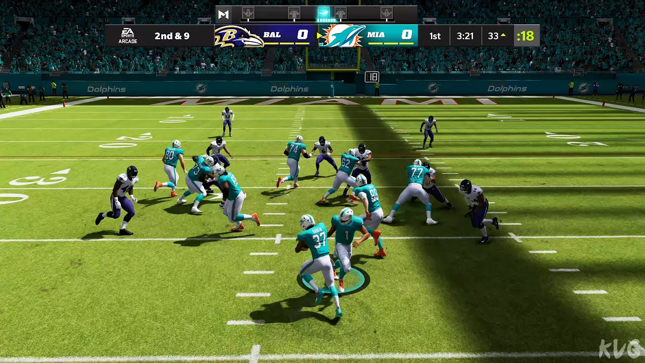 Madden NFL 22 - Baltimore Ravens ​vs Miami Dolphins ​- Gameplay (PS5 UHD) [4K60FPS]