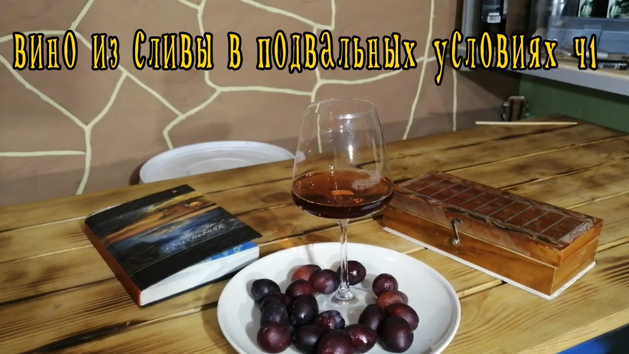 вино из сливы в домашних условиях ч1