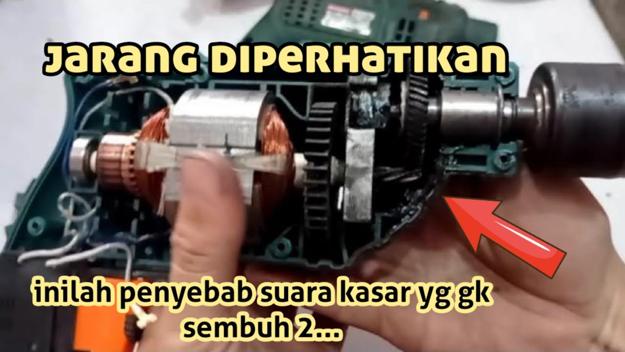 Cara Mengatasi Mesin Bor Bersuara Kasar