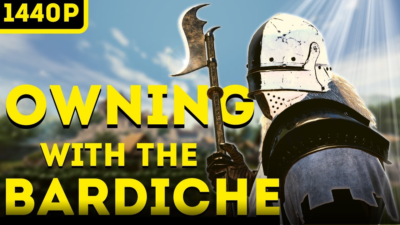 Owning With The Bardiche | MORDHAU GAMEPLAY in 1440p