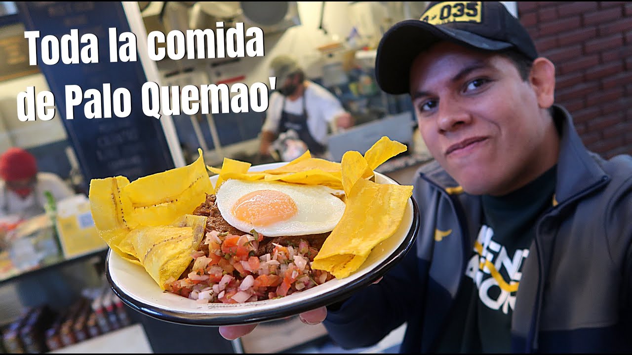 Probando toda la COMIDA de la PLAZA PALO QUEMAO en BOGOTÁ