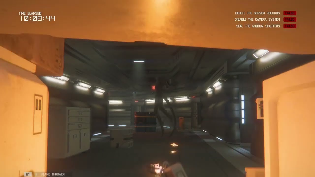 It was too much for the Alien!! WATCH END!!