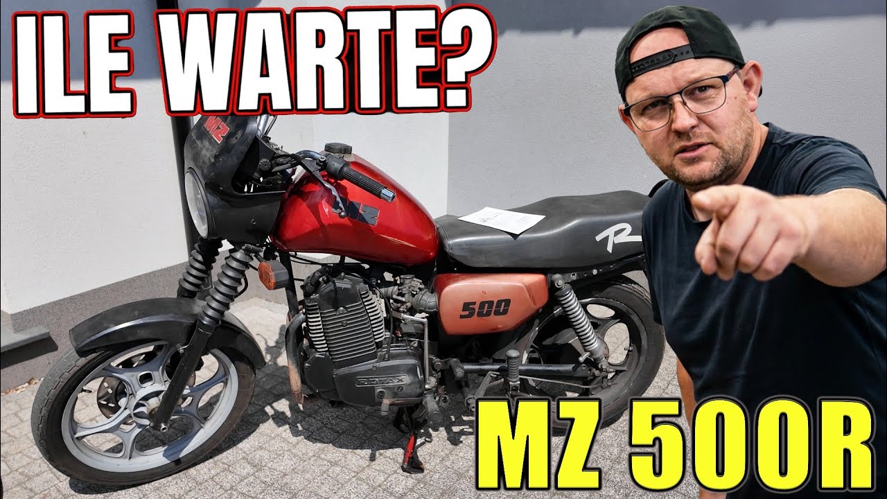 MZ 500R.. totalny BIAŁY KRUK 😎😎 Unikatowe znalezisko z silnikiem ROTAX 🤯🤯