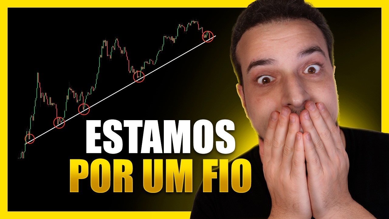 🚨 BITCOIN ATINGE SUPORTE DE 10 ANOS! SE ROMPER...