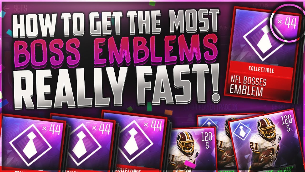 BEST WAY TO GET BOSS EMBLEMS! 44+ IN A DAY!? CRAZY BOSS GLITCH DISCUSSION!