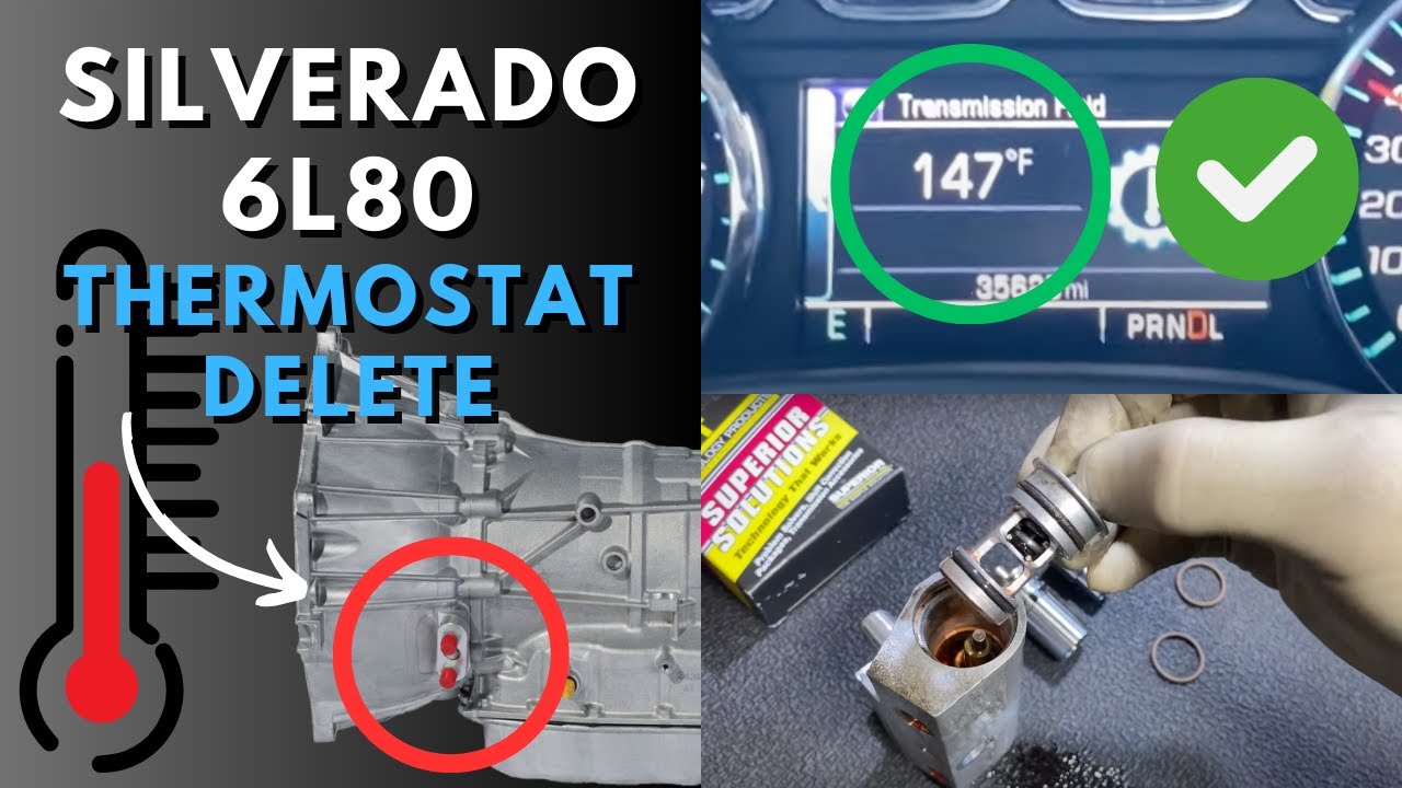 Термостат Silverado 6L80: удаляйте правильно! *КОНЕЧНО КРУТО*