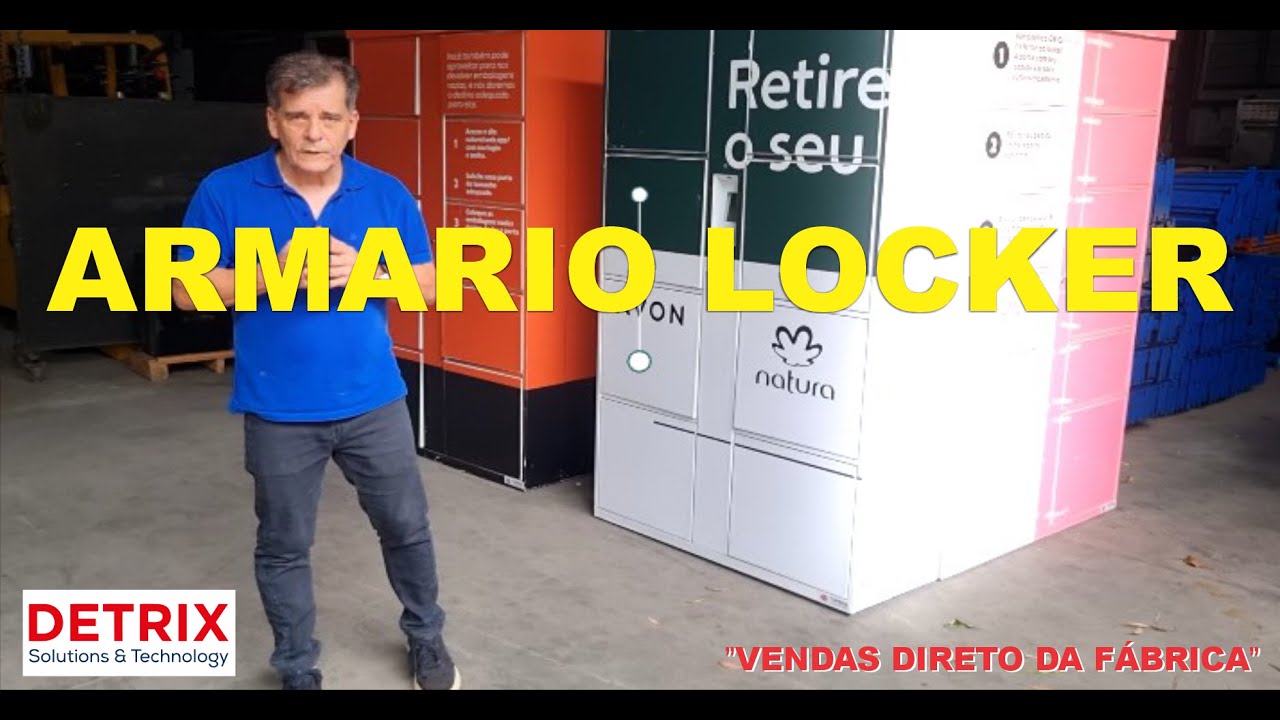 ARMARIO INTELIGENTE – Locker Inteligente; Armário inteligente para Condominio; Armário  E-commerce