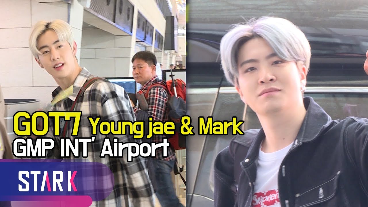 갓세븐 영재·마크, 훈훈한 비주얼 (GOT7 YOUNGJAE·Mark, 20190510_GMP INT' Airport)