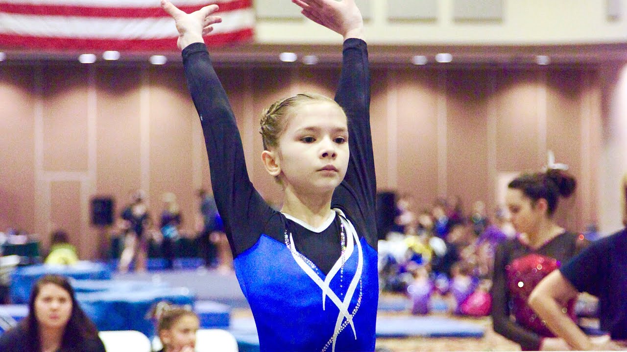 Gymnastics Level 8 - Beam Routine - Emily Gittemeier 2016_02  [KTFG 268]