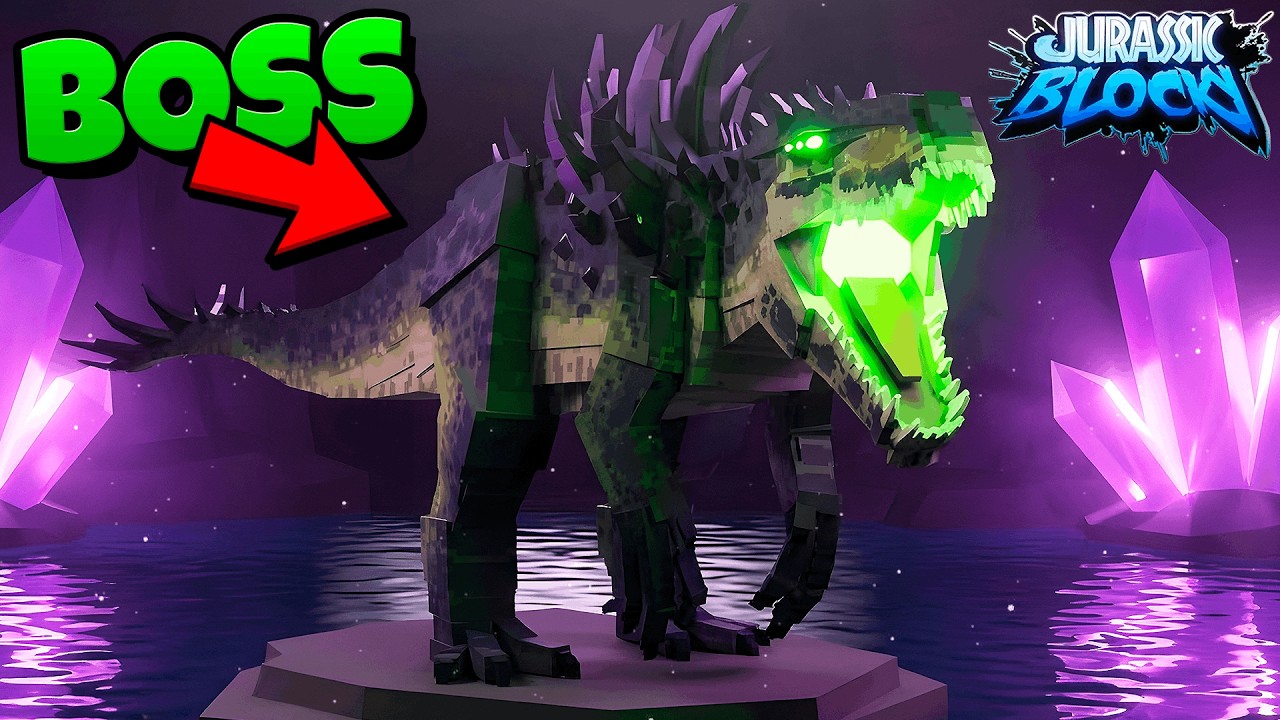 NOVO BOSS DO DESERTO! ELE ESTÁ ESCONDIDO NO NOVO MAPA.. | ROBLOX Jurassic Blocky
