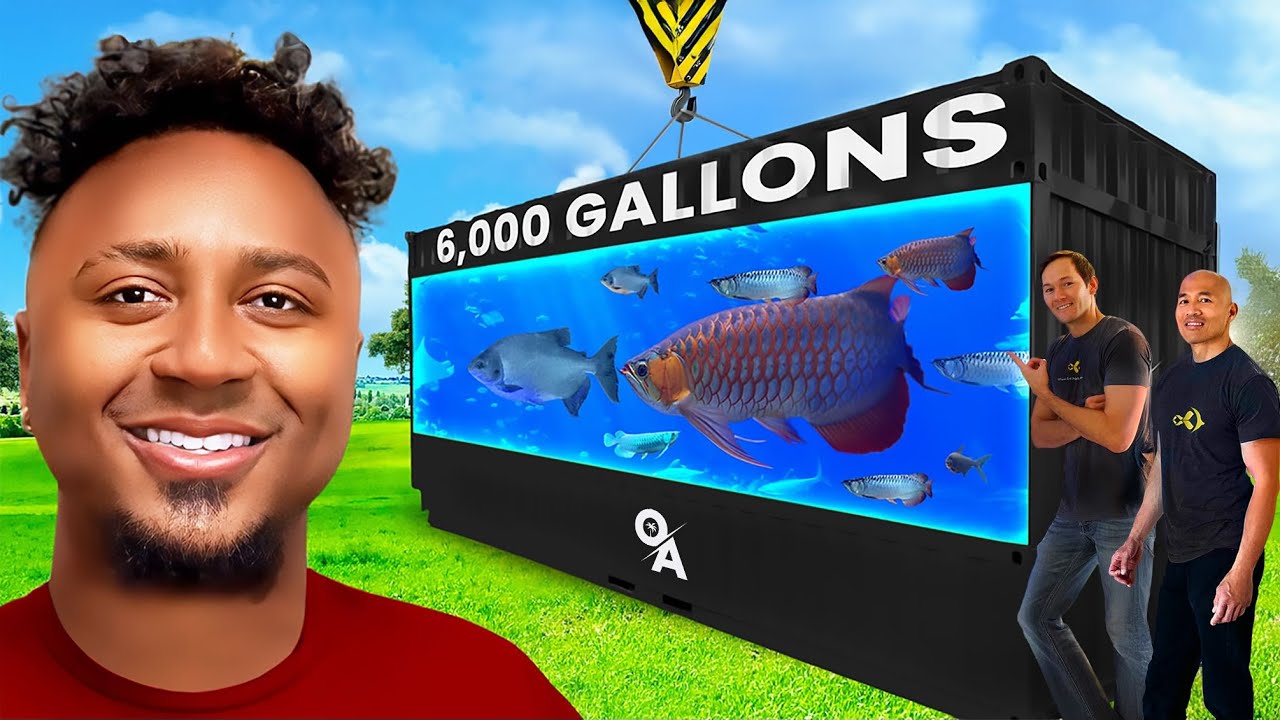 Ozzie Albies' EPIC 6,000-Gallon Monster Fish Tank!