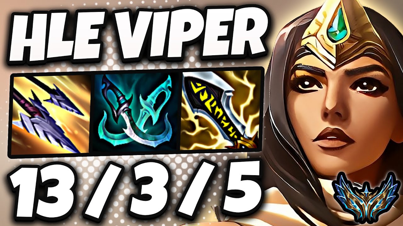 Sivir vs Lucian ADC [ HLE Viper ] Rank #6 Korea Challenger 25.15