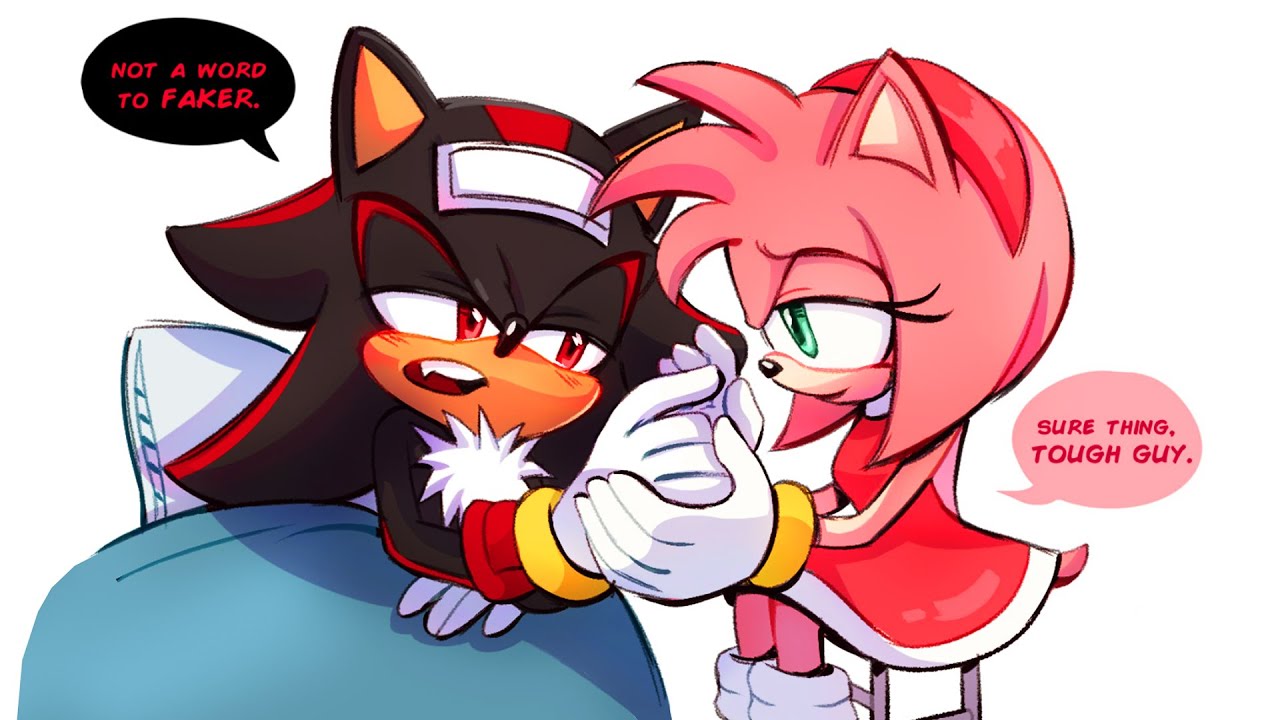Визит в больницу - Shadamy (Shadow x Amy) Sonic Comic Dub Comp