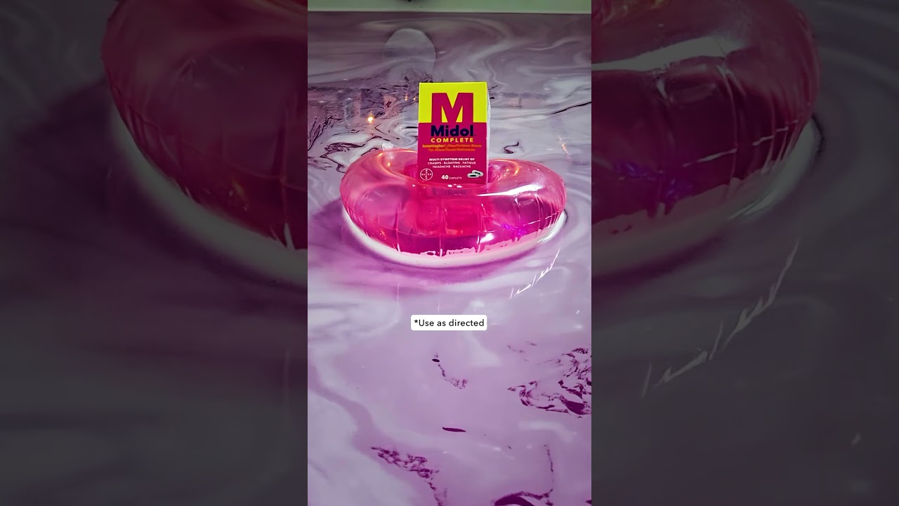 Sink into serenity with Midol® Complete by your side.​​​