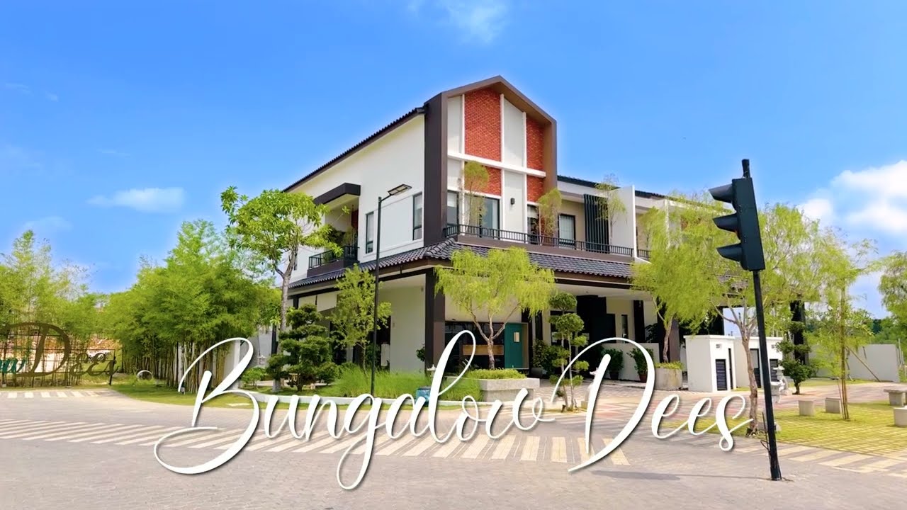 Luxury Semi-D in Ipoh with a spacious 40'x80' layout, modern design, eco-friendly living environment