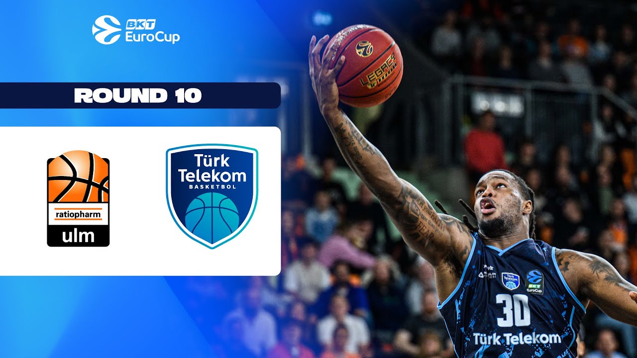 ratiopharm ulm - Turk Telekom Ankara | Round 10 | EuroCup Basketball 2025-26