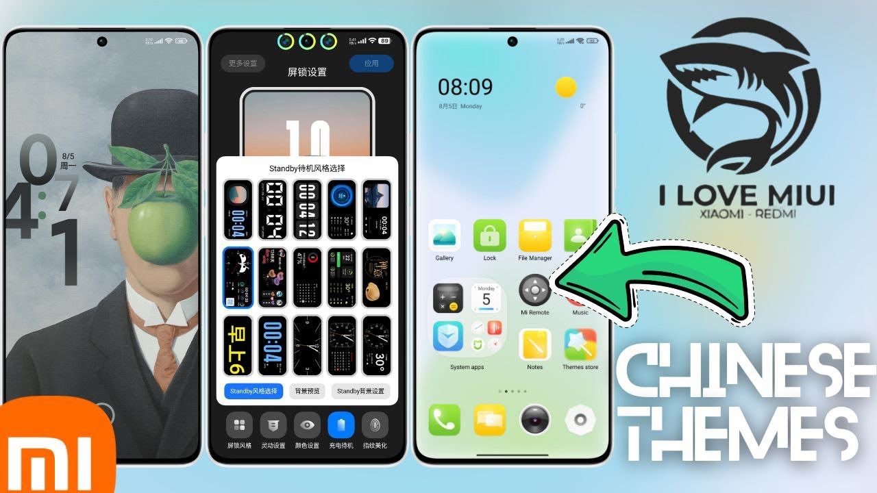 New Beautiful Chinese Themes For Xiaomi Global Part 26 | I Love Miui