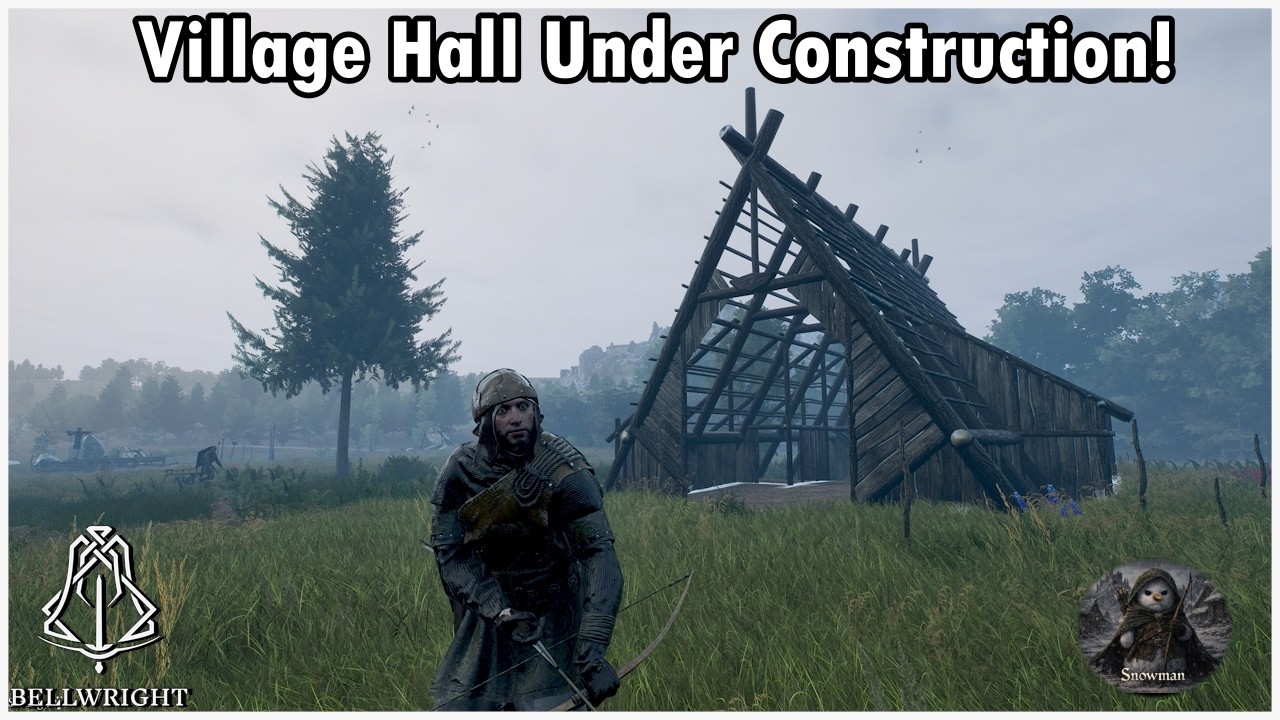 Bellwright Gameplay | Village Hall Under Construction! | Ep 12