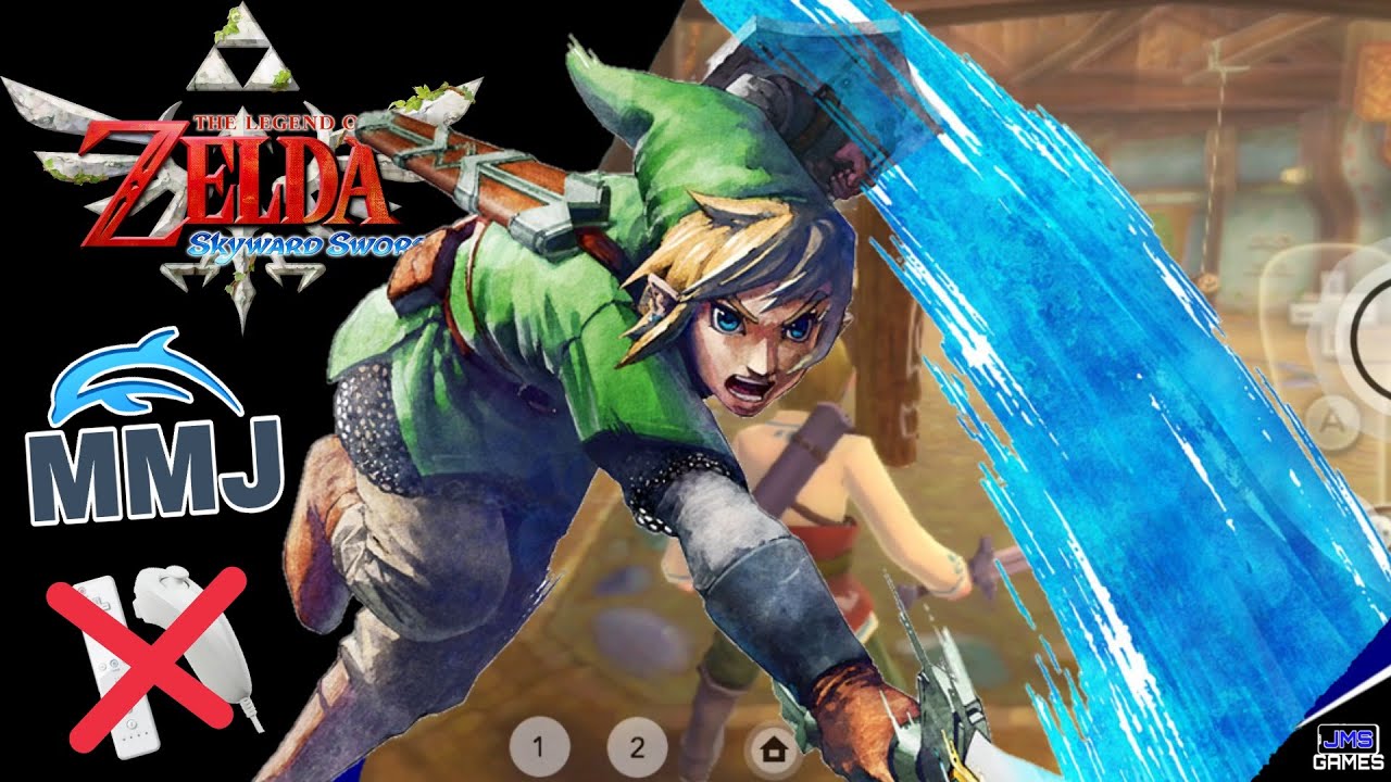 Como jogar The legend of Zelda Skyward Sword no Dolphin MMJ!!!