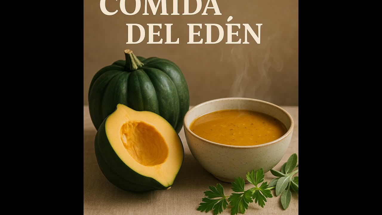 ¡Tienes que probar esta sopa de calabaza bellota! 🌱🔥
