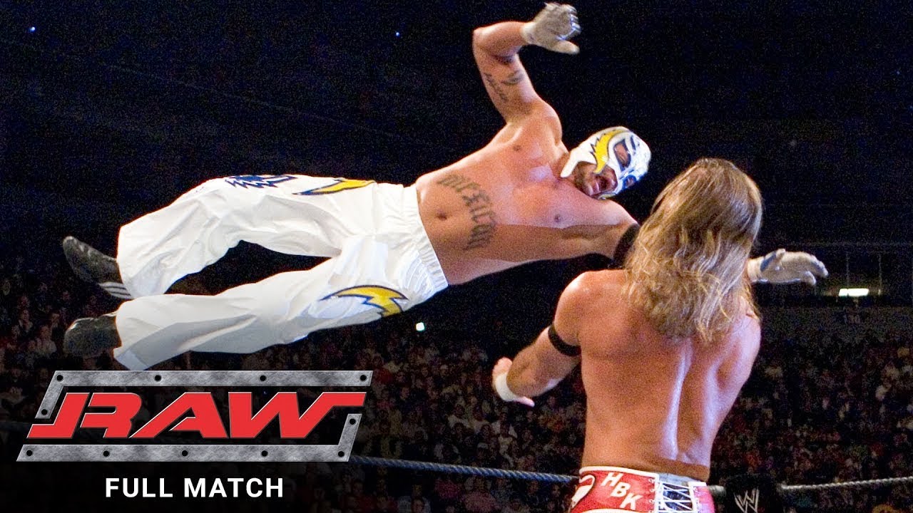 REY MYSTERIO VS SHAWN MICHAEL-TABLE MATCH