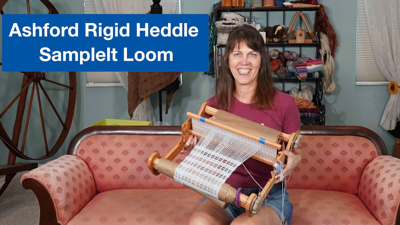 Ashford Rigid Heddle Samplelt Loom - You Can Take it Almost Everywhere!