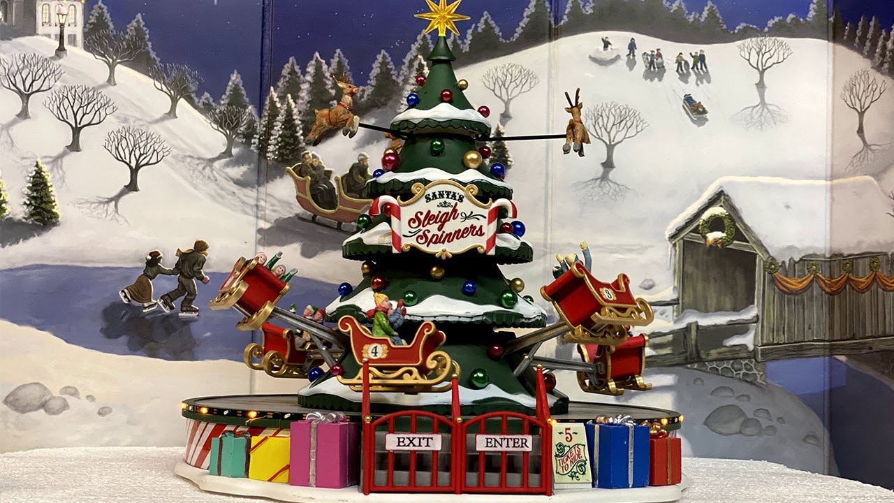 Lemax Santa's Sleigh Spinners Review