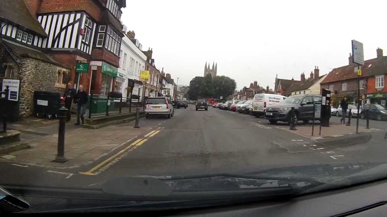 A Drive Through Marlborough in Wiltshire