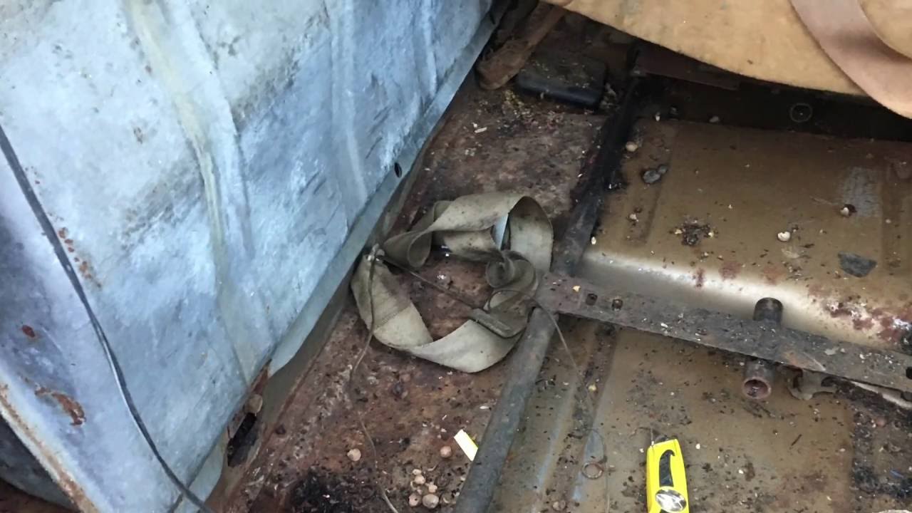 Removing gas tank from 71 dodge
