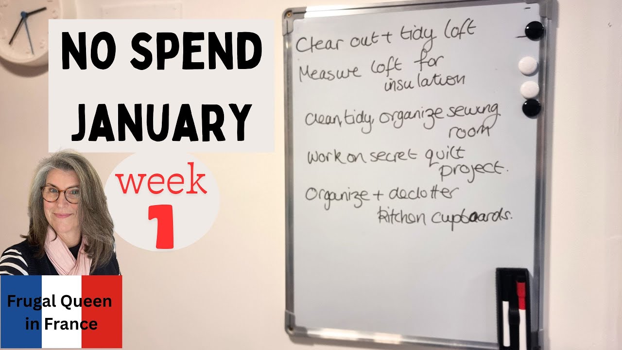 No spend January: Week One. #frugal #nospendchallenge #newyear