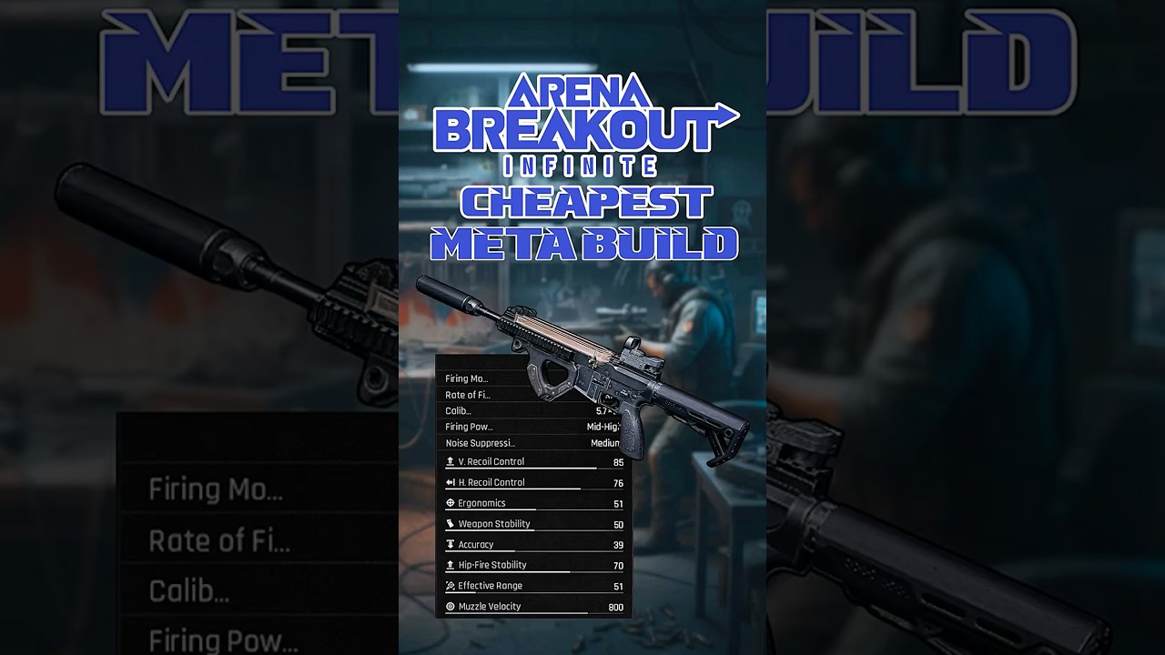 Arena Breakout Infinite CHEAPEST Meta Build EVER!