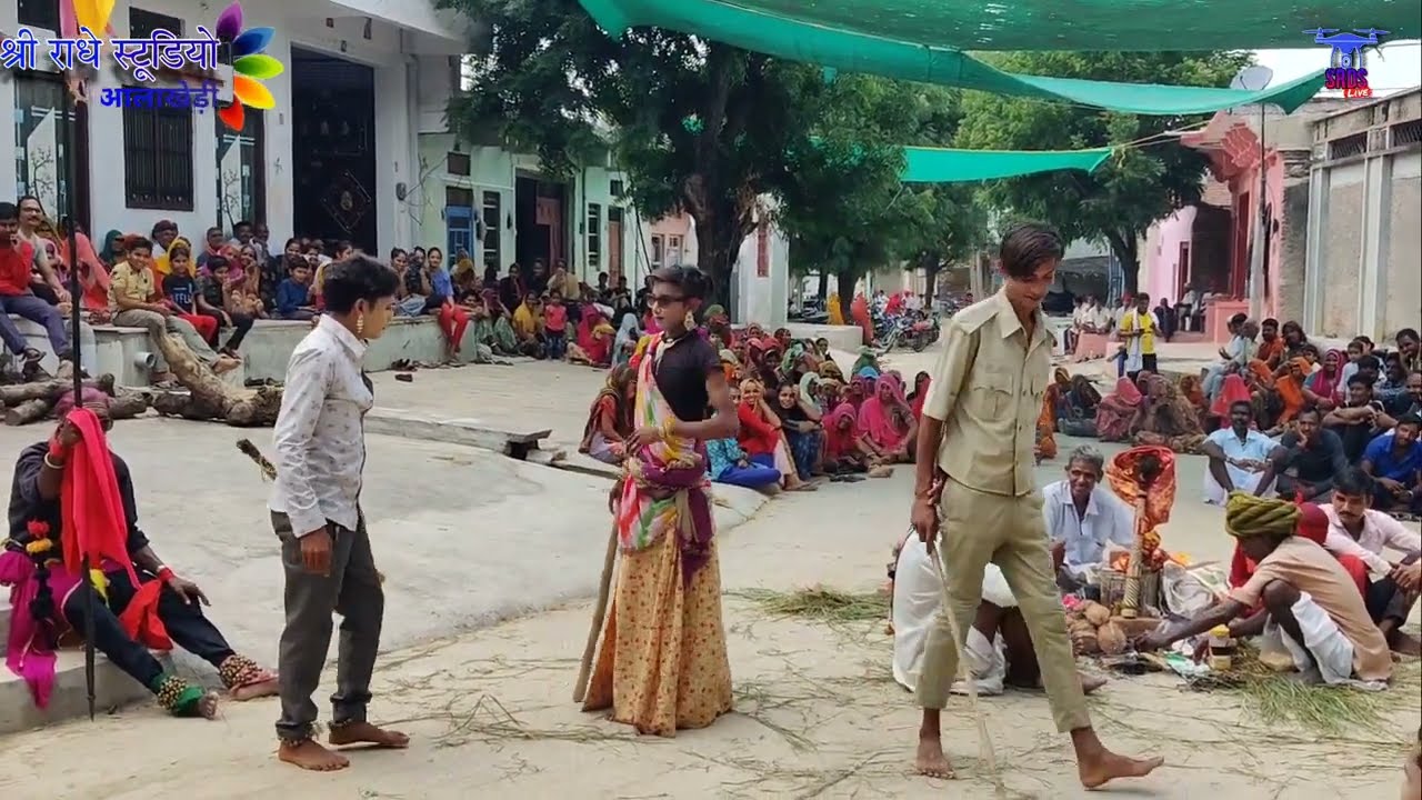 राजस्थान गवरी 2025 कालू किर खेल भाग 2 फूल कॉमेडी के साथ सोनू भाई 