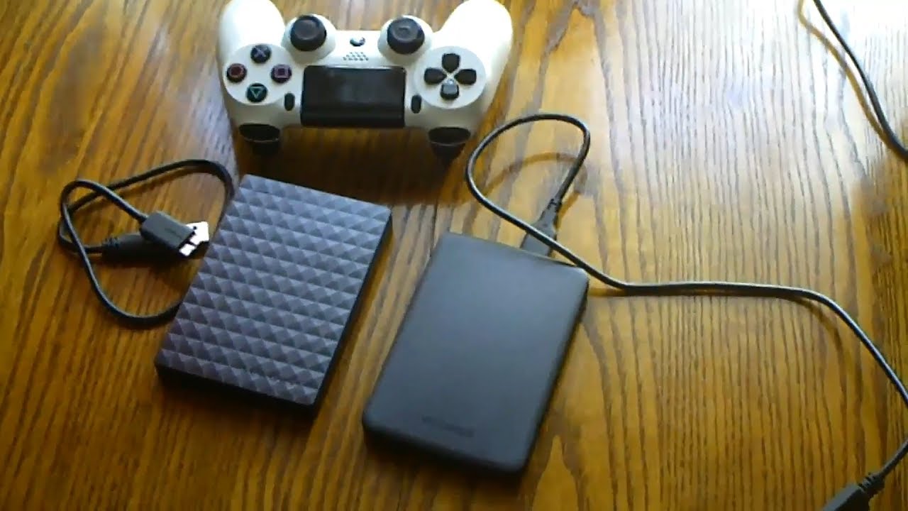 Podłączamy zewnętrzny dysk o pojemności 1TB do PS4 (SEAGATE) (jak to działa) jaysieBIBI