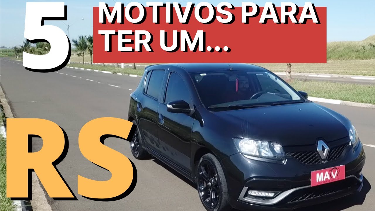 Sandero RS - Avaliação + BÔNUS Som do motor