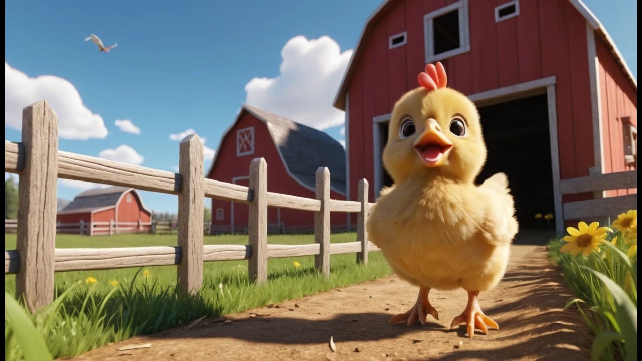 Minecraft Baby Chicken Escaped From the Barn | Kids Songs & Nursery Rhymes