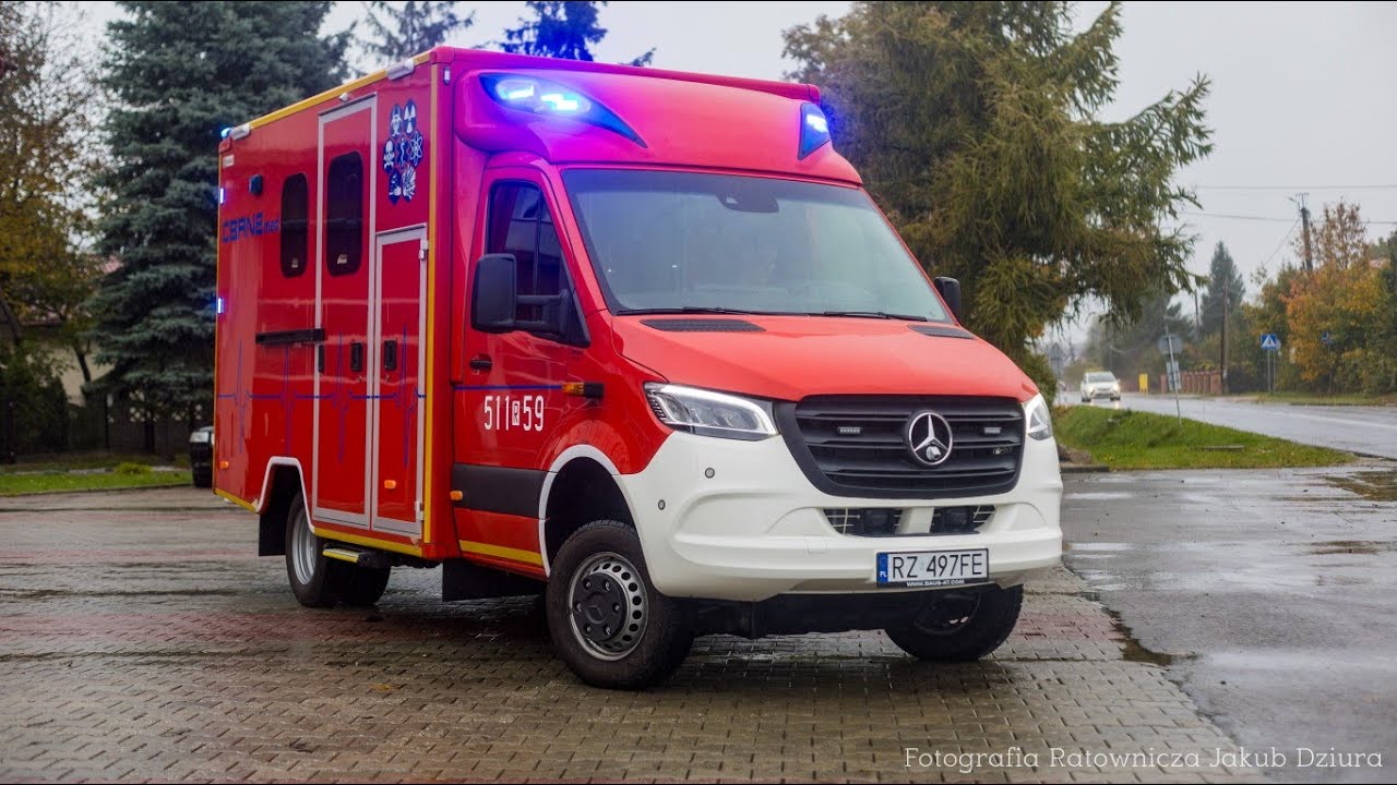 POKAZ SAMOCHODU WSPARCIA DEKONTAMINACJI Z JRG NISKO - 511[R]59 SLRMed MERCEDES SPRINTER