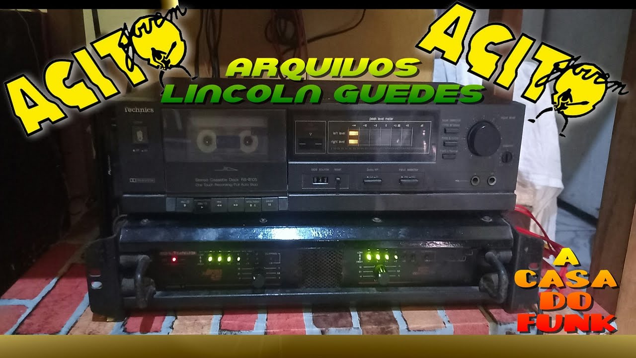 (Arquivo K7 Lincoln Guedes) Sequencia DJ JACARÉ Agito Jovem (GALERAS) Parte 01