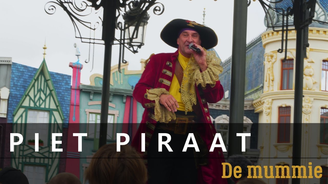 Piet Piraat - De mummie @ Plopsaland De Panne (4K) LIVE optreden