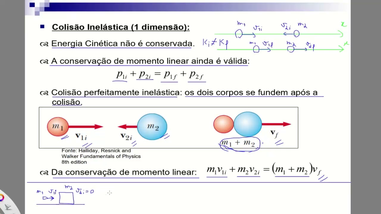 Física Básica 1: Sistema de Partículas - Parte 4