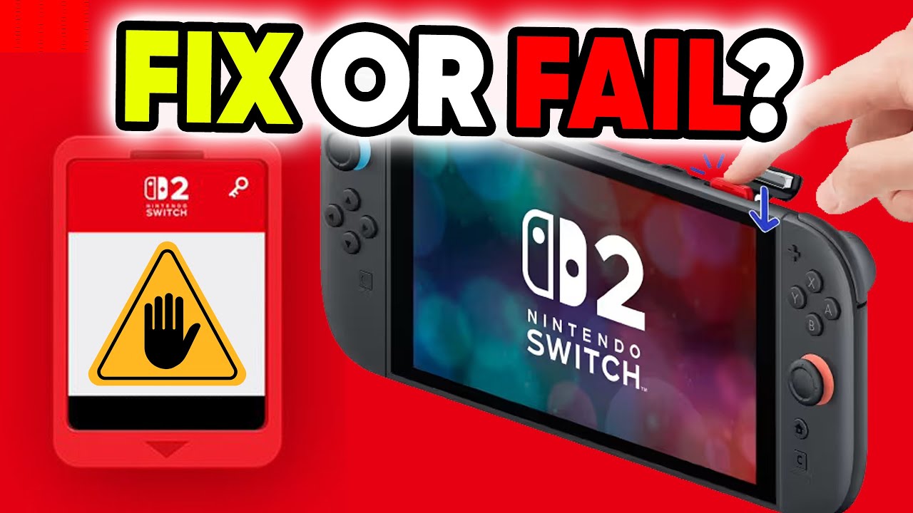Nintendo Switch 2&rsquo;s NEW Cartridges Won&rsquo;t Fix Game Key Cards&hellip;