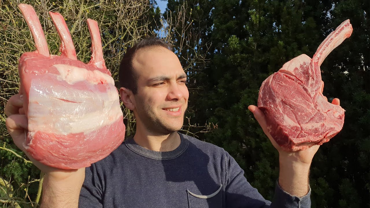 как жарить телятину и томагавк !! | томагавк на гриле и телятина | WILDERNESS GRILLING