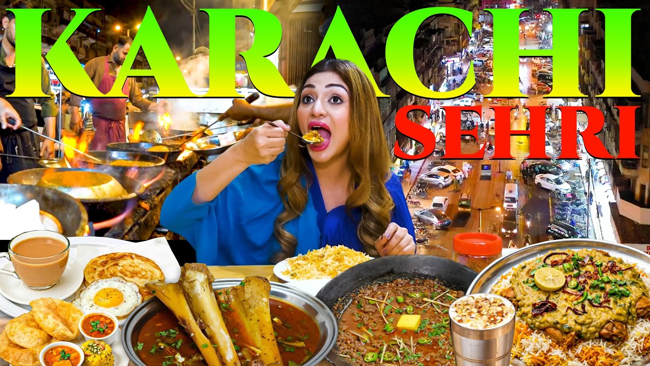 Burns Road Ramadan Street Food | Best Sehri in Karachi | Discover Pakistan