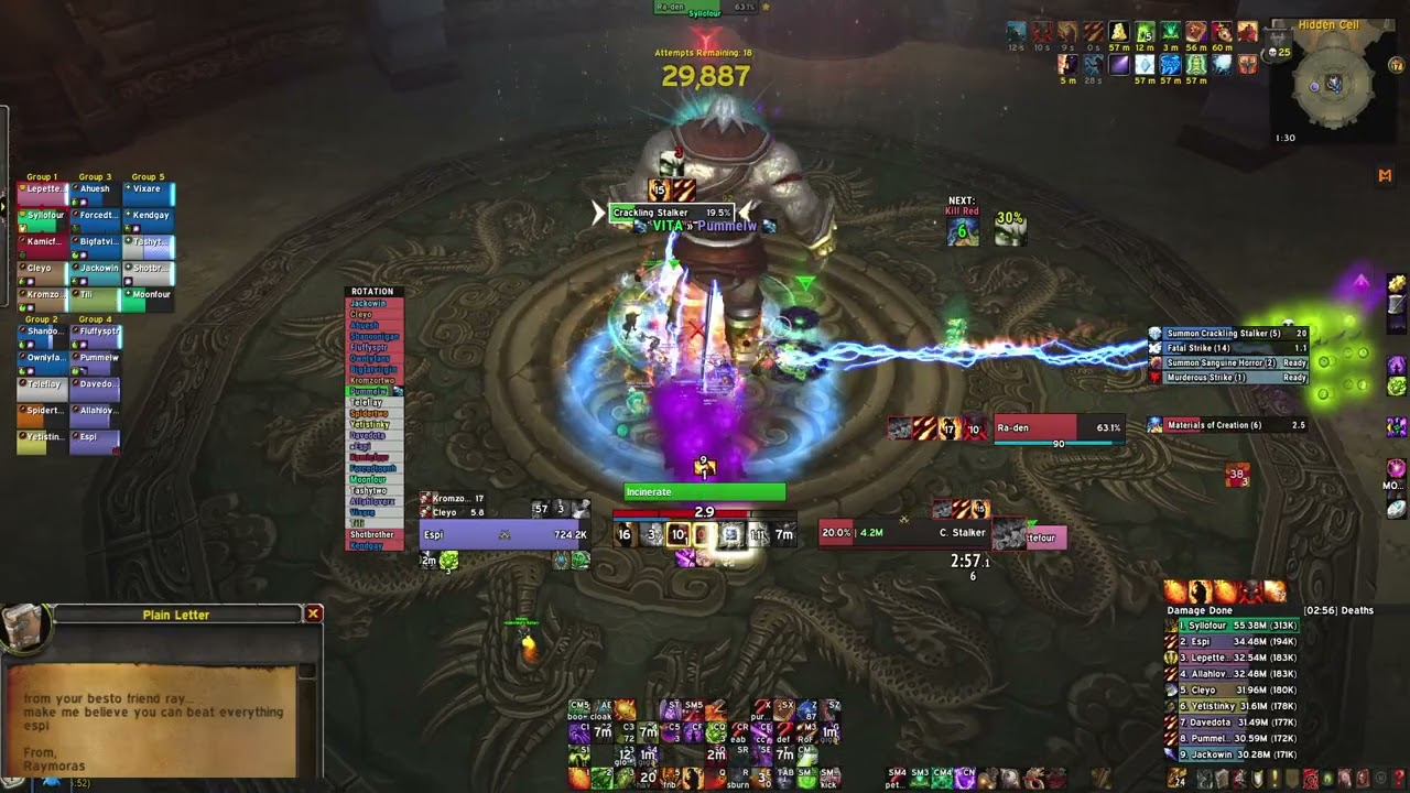 RA-DEN PTR KILL -- DESTRO LOCK POV