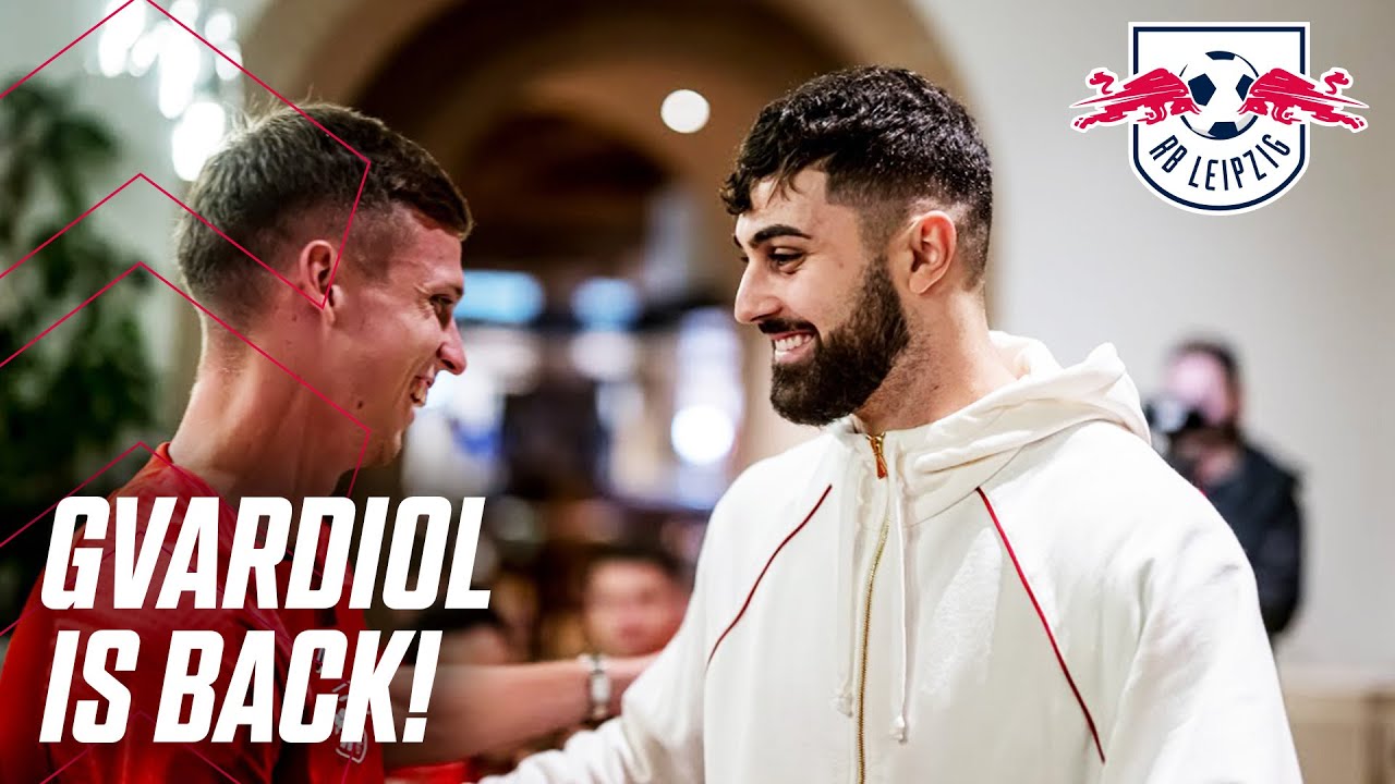 Joško Gvardiol back with the team! | Winter Training Camp